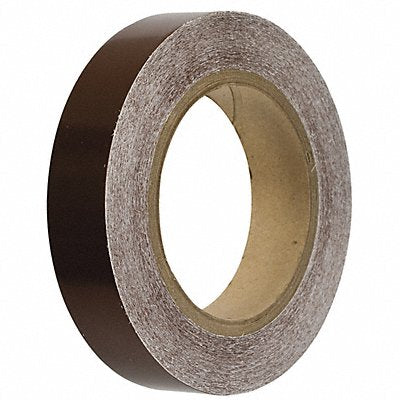 D3615 Pipe Marking Tape Brwn 1in W 90ft Roll L