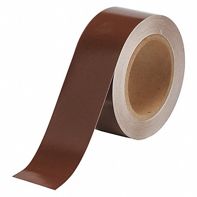 D3616 Pipe Marking Tape Brwn 2in W 90ft Roll L