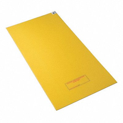 D3956 Tacky Mat Yellow 36 x 60 In PK4