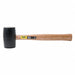 Rubber Mallet Rubber 11-3/4 in L