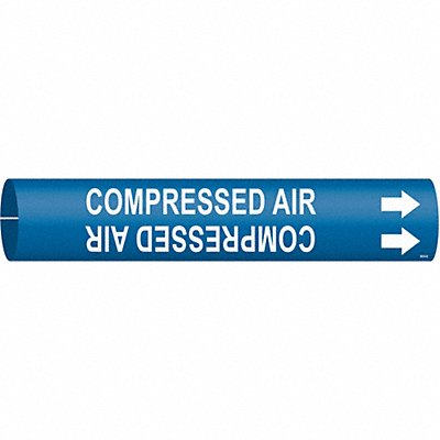 Pipe Mrkr Compressed Air 7/8in H 7/8in W