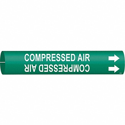 Pipe Marker Compressed Air 2 13/16in H