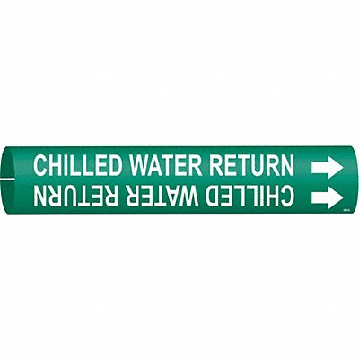 Pipe Marker Chilled Water Return