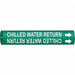 Pipe Marker Chilled Water Return