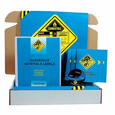 SafetyTrainingKit DVD ChemicalLabels