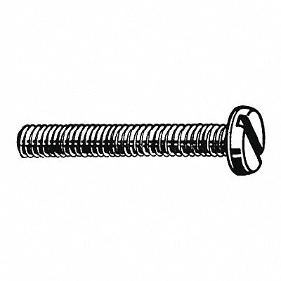 MS #4-40 Plain 3/16 L 100PK