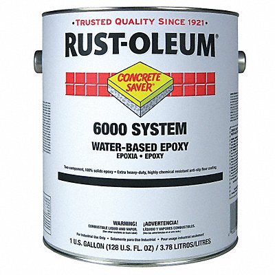 Floor Coating 6000 Silver Gray 1 gal Can