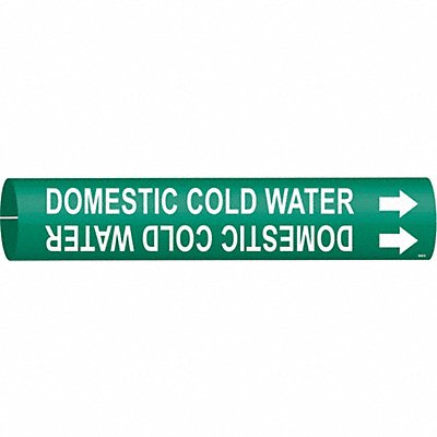 Pipe Marker Domestic Cold Water