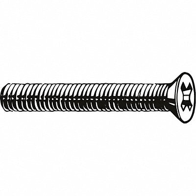 Mach Screw Flat 1/4-20 x 3 L PK100