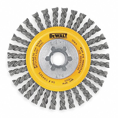 Wire Wheel Brush Threaded Arbor 0.02 