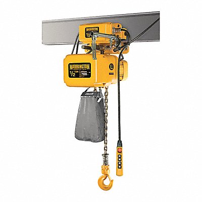 Electric Chain Hoist w/Trolley 1000 lb.