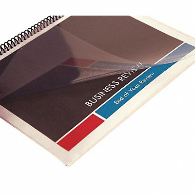 Binding Covers Plastic Clear PK100