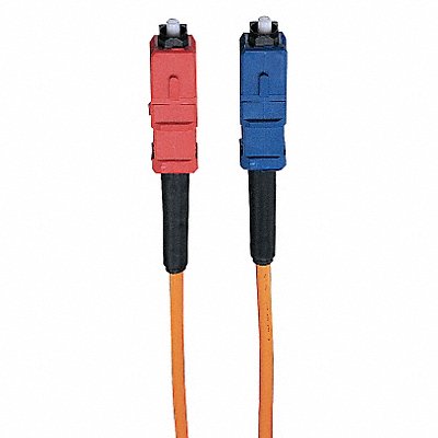 Fiber Cord Duplex LC SC 1m Orange