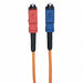 Fiber Cord Duplex LC SC 1m Orange