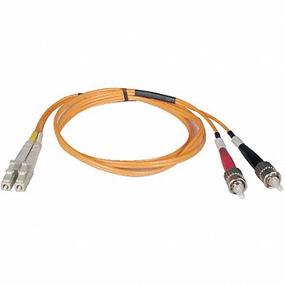 Fiber Cord Duplex LC ST 3m Orange