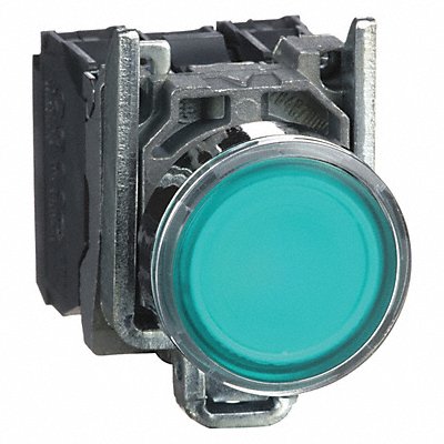 H6941 Illuminated Push Button 22mm Green