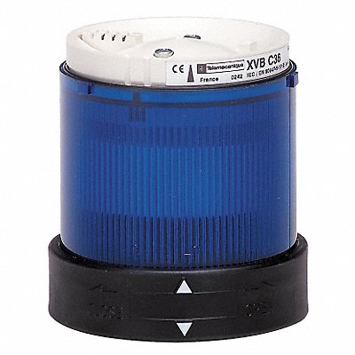 Tower Light Flashing 24to48VDC 70mm Blu