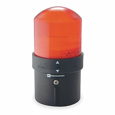 Warning Light Strobe Tube Red 120VAC