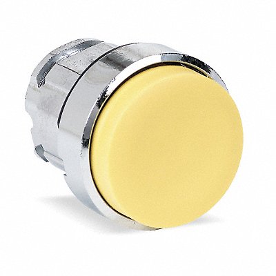 H6993 Pushbutton 22mm YLW Momentary Extended