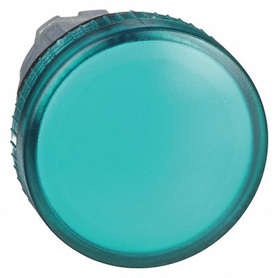 Pilot Light Head Green 22mm Incandescent