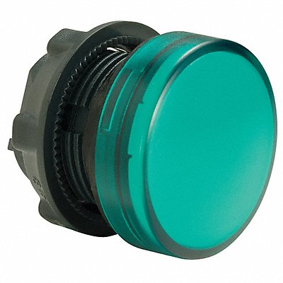 Pilot Light Head Green LED