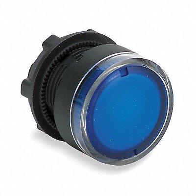 Illum Push Button Operator 22mm Blue