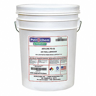 Air Tool Lubricant Synthetic Base 5 gal.