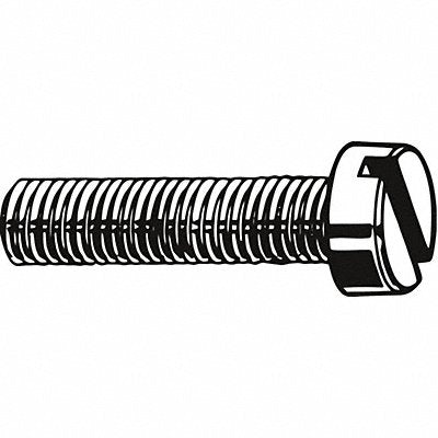MS M8-1.25 Plain 25mm 25PK