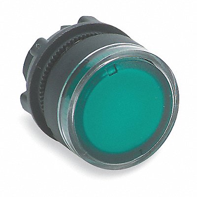 Push Button Cap Illuminated 22mm Green