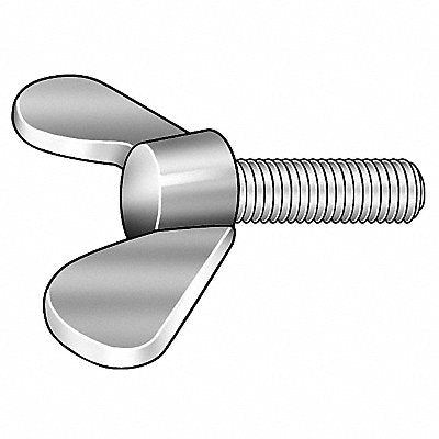 Thumb Screw M4-0.70 Zinc 30mm L