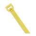 Cable Tie 7.9 in Yellow PK100