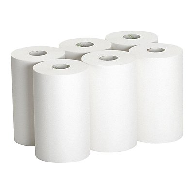 Paper Towel Roll 400 White 26610 PK6