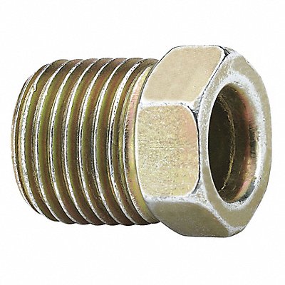 Inverted Flare Tube Nut Steel 7/16 Hex