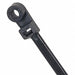 Cable Tie Mountable 15 in Black PK100