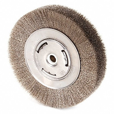 Crimped Wire Wheel Brush Arbor 6 In.