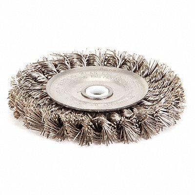 Crimped Wire Wheel Brush Arbor Hole