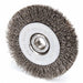 Crimped Wire Wheel Brush Threaded Arbor