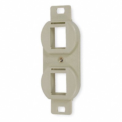 Outlet Frame 2 Port High-Impact Polymer