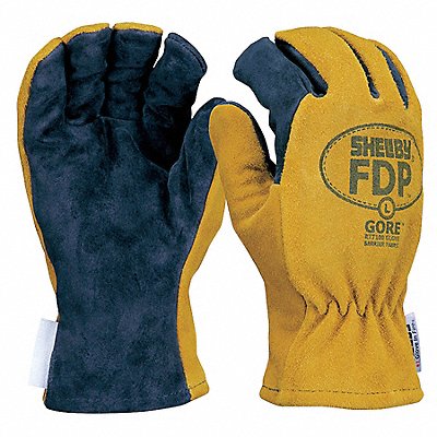 Firefighters Gloves S Pigskin Lthr PR