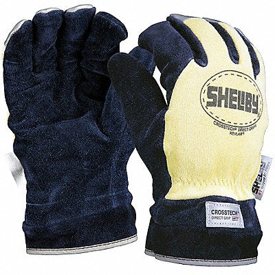 Firefighters Gloves S Cowhide Lthr PR