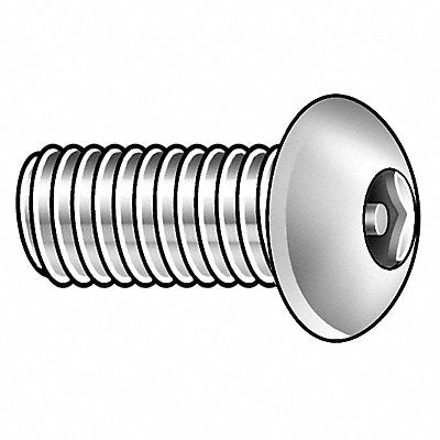 Mach Screw Button 10-24x3/8 L PK25