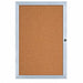 Enclosed Bulletin Board Cork 24 x36 