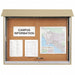 Enclosed Bulletin Board Tack 36 x45 