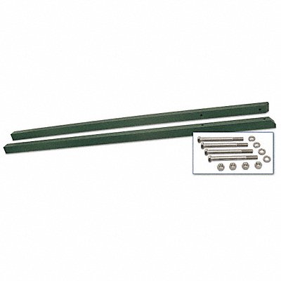 Sign Post Green Plastic 10 ft L PK2