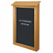 Enclosed Bulletin Board Letter 4 ft.x24 