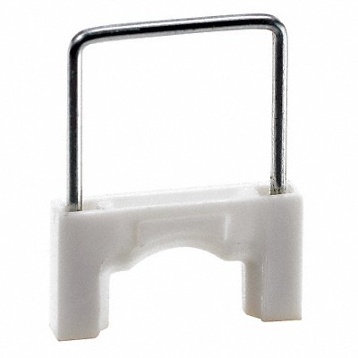 Cable Staple 3/8In Plastic Pk200