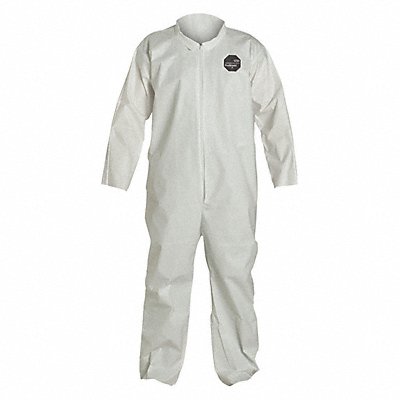 Coveralls 6XL Wht ProShield 60 PK25