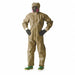 Hooded Coveralls S Tan Tychem 5000 PK6