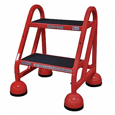 D5259 Rolling Ladder Welded Platform 18In H