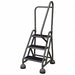 D5255 Rolling Ladder Hndrl Platfm 27 In H